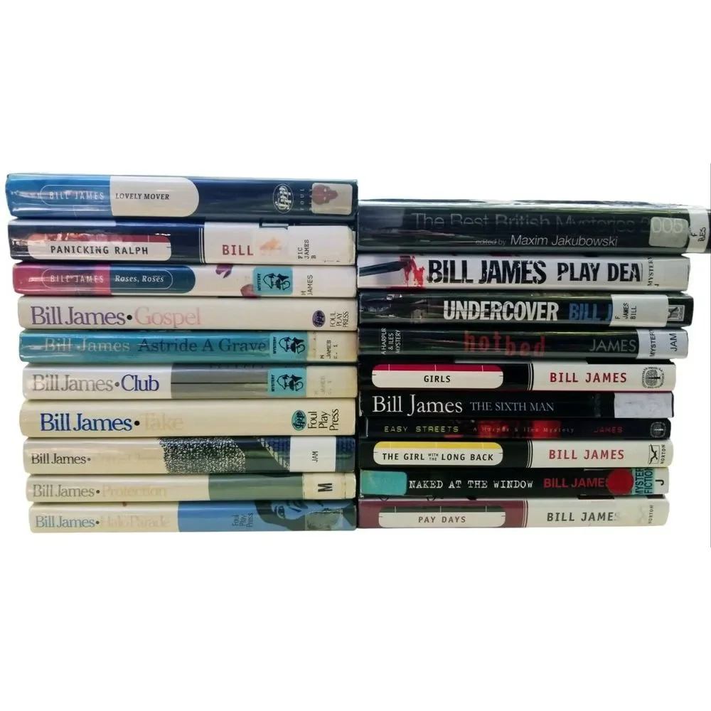 HARPER & ILES Bill James  Lot 19 + Bonus Book Girls Halo Roses Easy Street‎ Dead